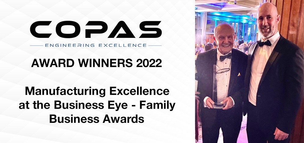 COPAS Receives Manufacturing Excellence Award
